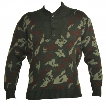 Στρατιωτική μπλούζα πουλόβερ παραλλαγής χακί